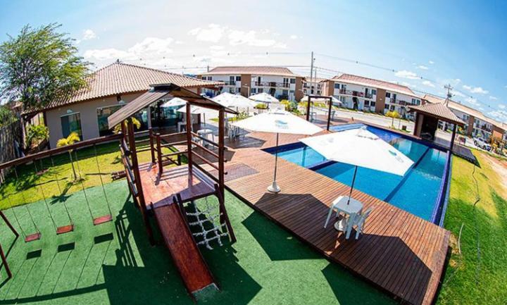 Apartamento Beira Rio No Condominio Brisas Do Lago Паулу-Афонсу Экстерьер фото